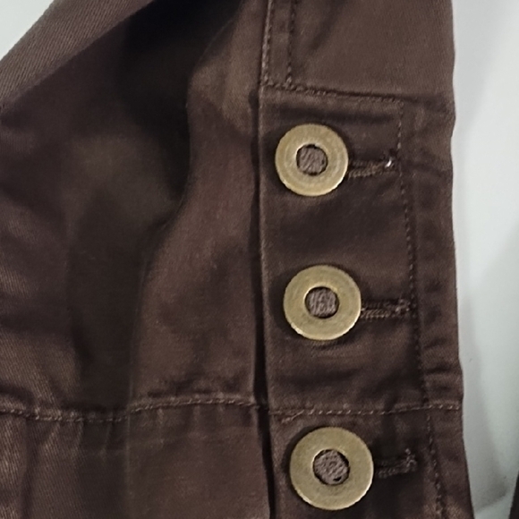 Brown Tailored Blazer with Notched Lapels - Picture 4 of 13